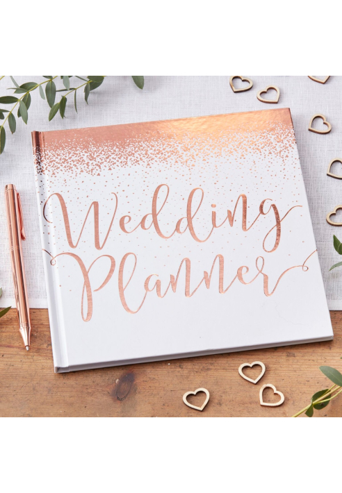 Ginger Ray BB-306 Beautiful Botanics Hochzeitsplaner Rose Gold ()