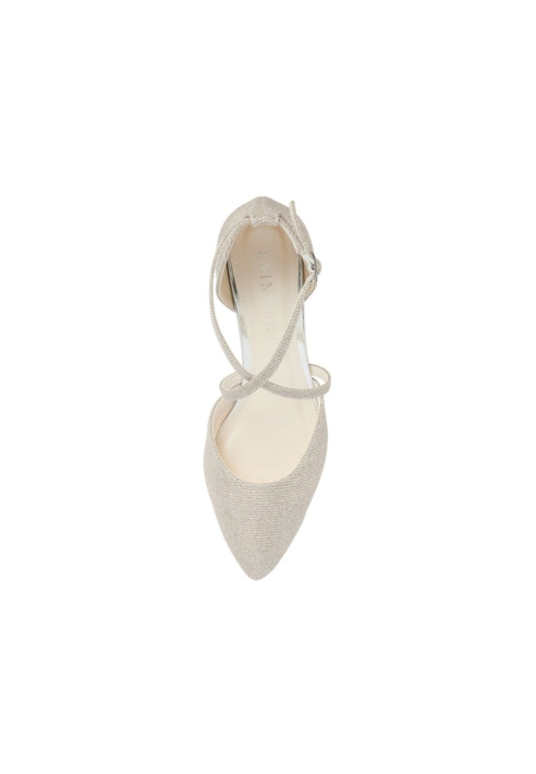 Rainbow Club Maike Brautschuhe – Champagne Metallic