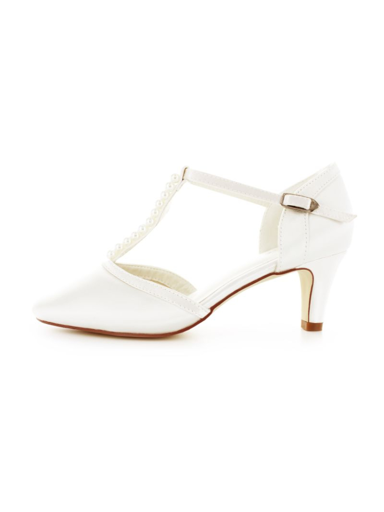 White Lady 877 Ivory Brautschuhe main product photo