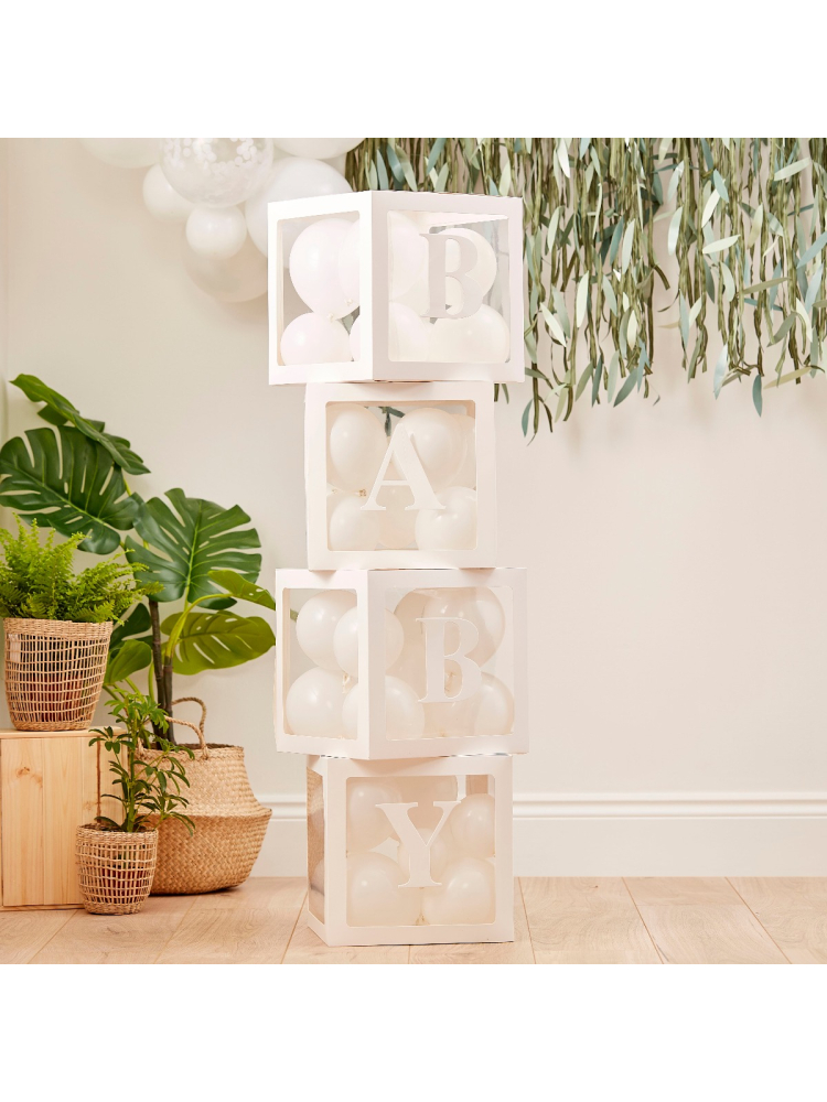 Ginger Ray BAB-113 Botanical Baby Baby Blöcke main product photo