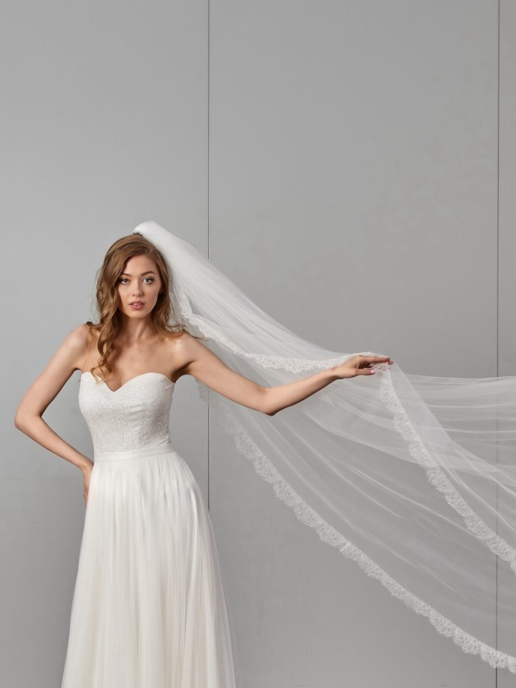 Novias Amanda-Schleier - 270 cm main product photo