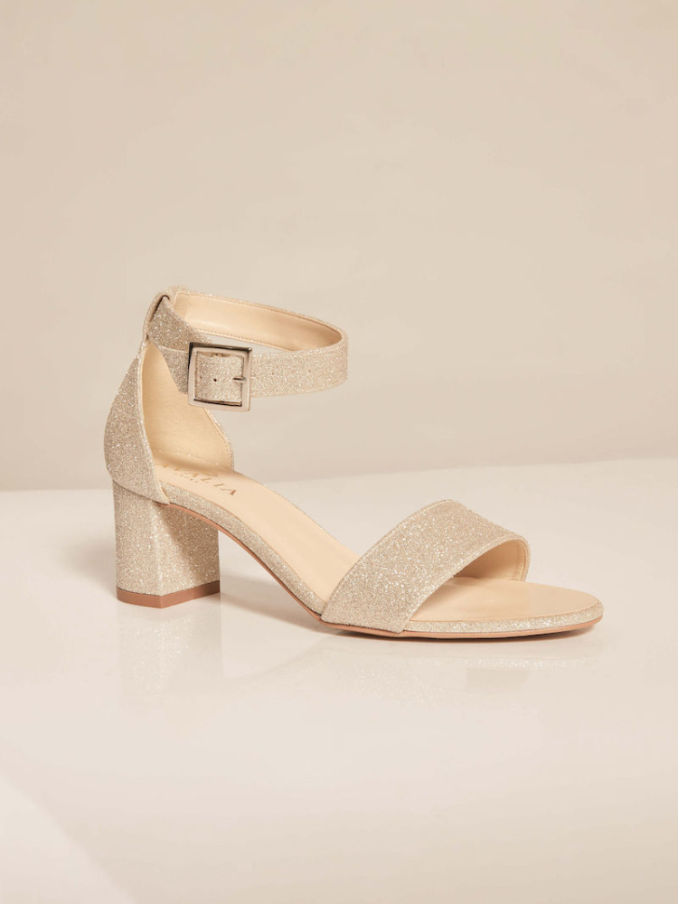 Avalia Carrie Brautschuhe Glitzer main product photo