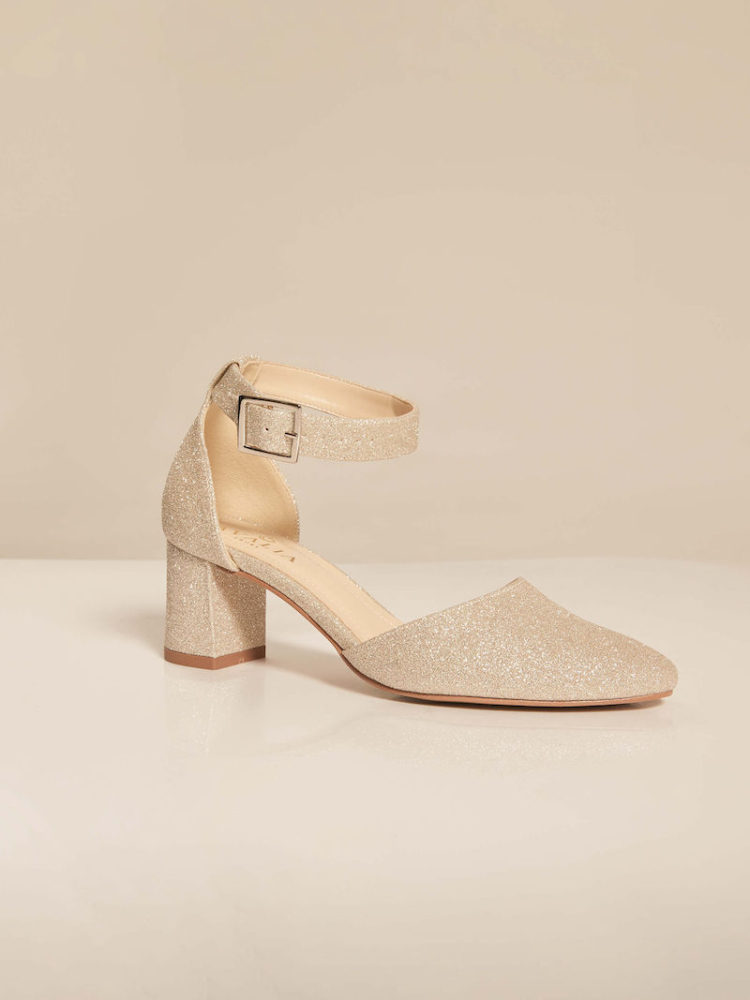 Avalia Vera Brautschuhe Glitzer main product photo