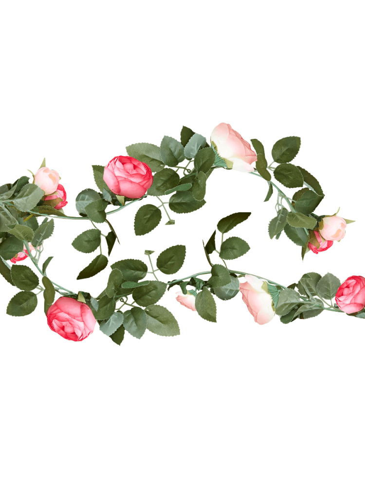 Rustic Country CW-282 Dekorative Rosen-Girlande Rosa main product photo