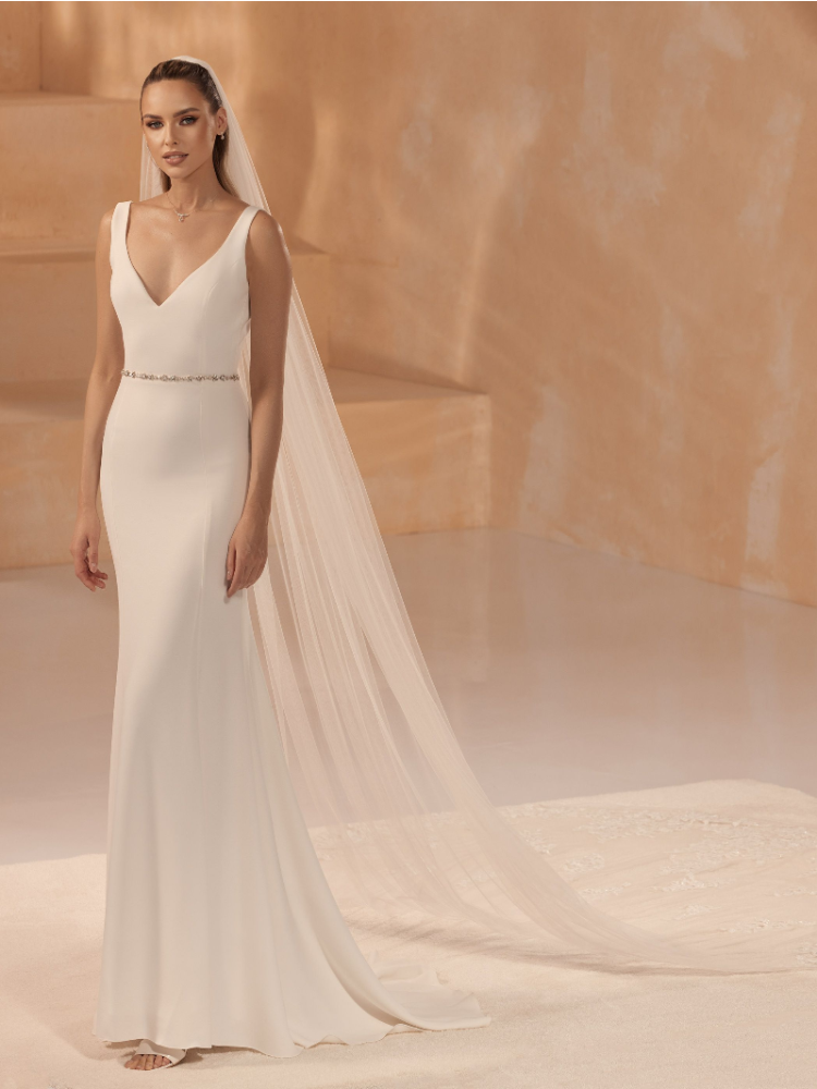 Bianco Evento S478 Schleier - 350 cm main product photo