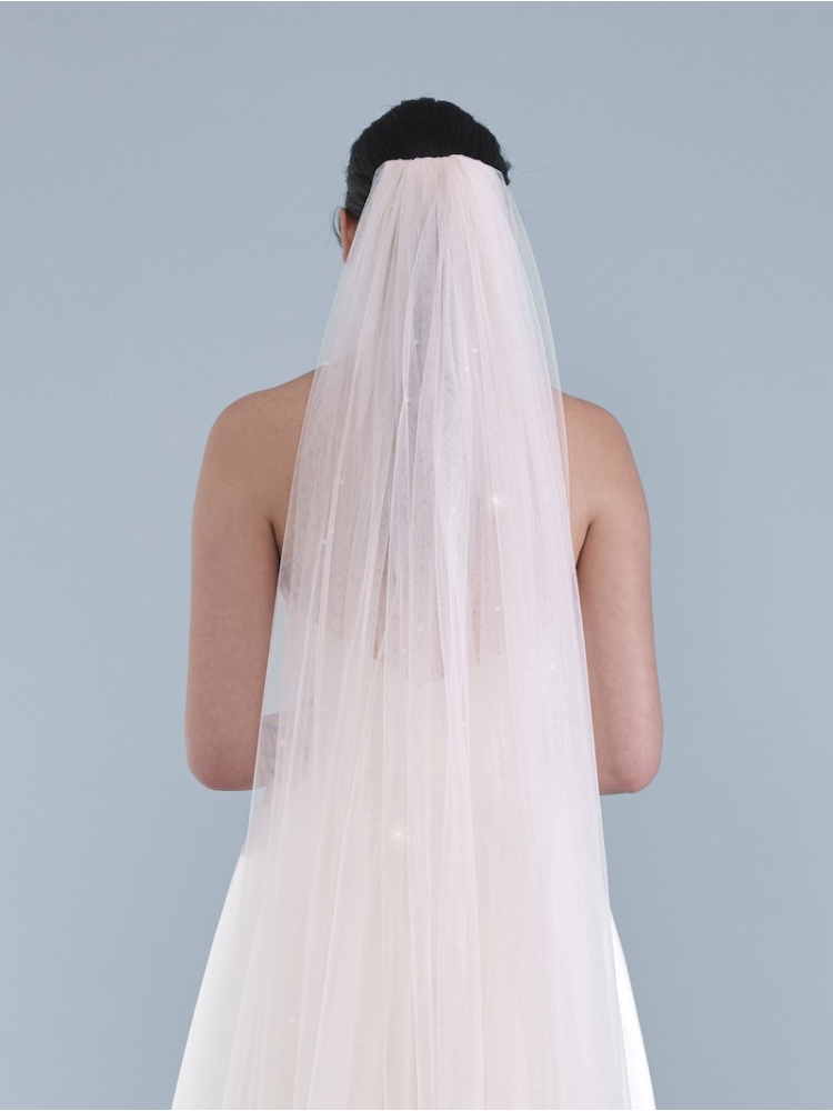 Poirier S46-300-1-Blush Schleier - 300 cm main product photo