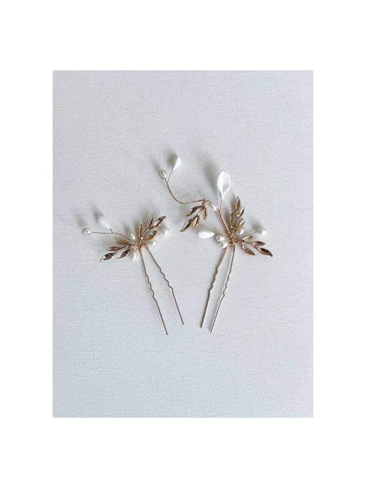 Molly Haarspangen Gold main product photo