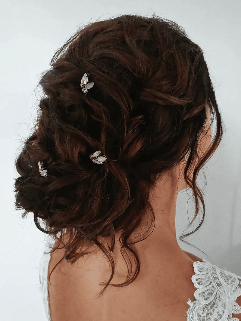 Bruidskapsel Opgestoken