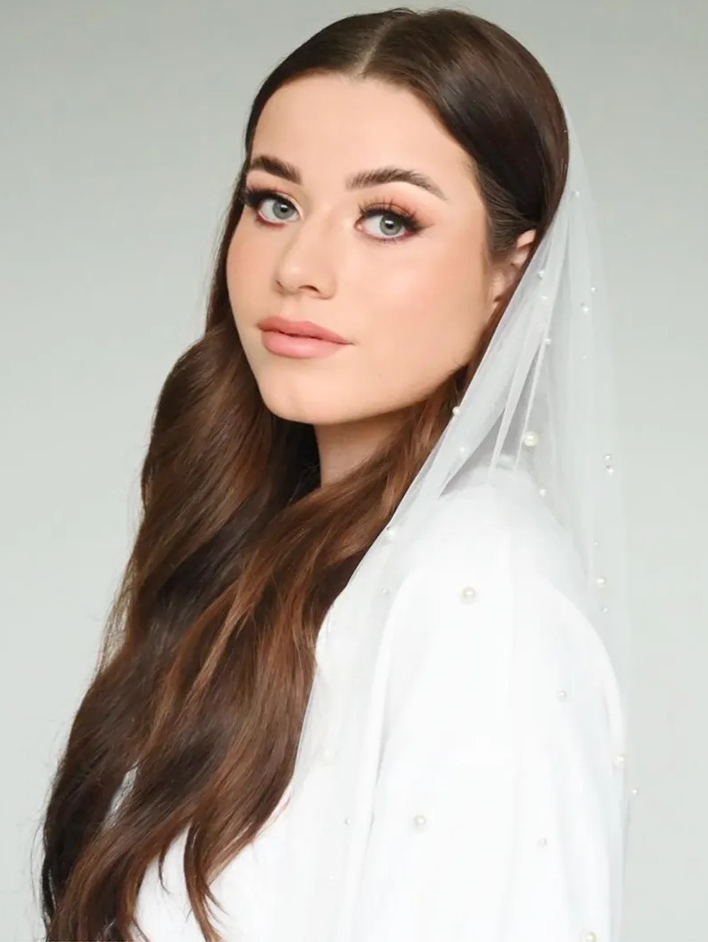 Bruidsmake-up voor Blauwe Ogen