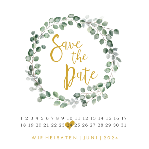 Save the date karte